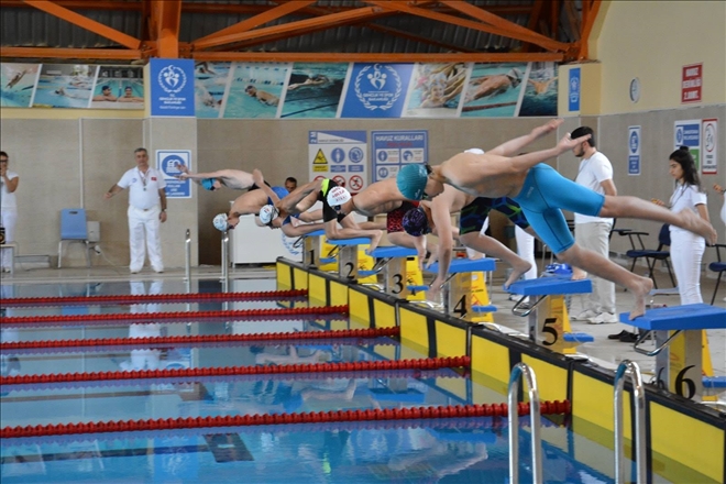 YÜZME DE HEYECAN BAŞLIYOR