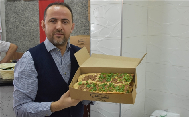 ETLİ PİDE´NİN ÜNÜ SINIRLARI AŞTI (VİDEO)