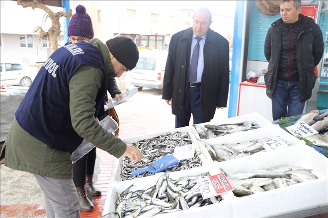 BALIKÇILAR DENETLENDİ