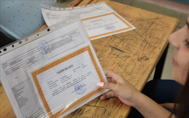 118 BİN ÖĞRENCİ KARNE ALACAK