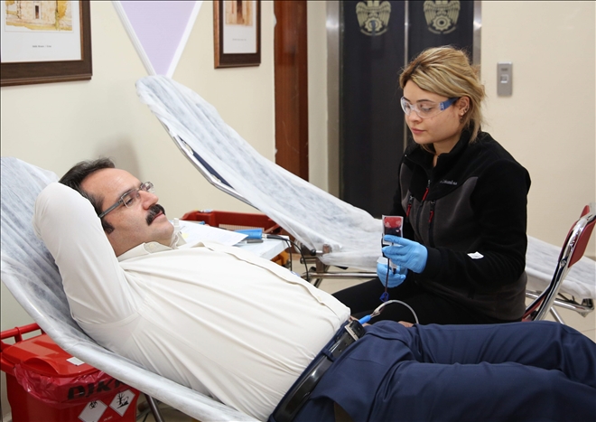 İL ÖZEL İDAREDEN, 22 ÜNİTE KAN BAĞIŞI