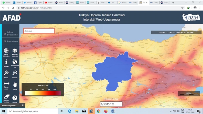 SİVAS´IN DEPREM RİSKİ