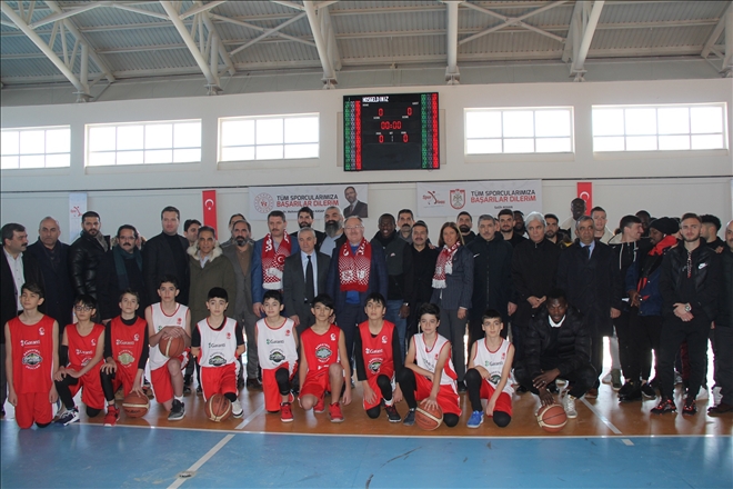 ÇALIMBAY´IN İSMİ SPOR SALONUNA VERİLDİ