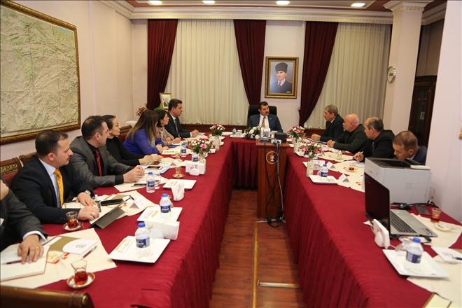 "SPOR SİVAS" PROJESİ DEĞERLENDİRİLDİ