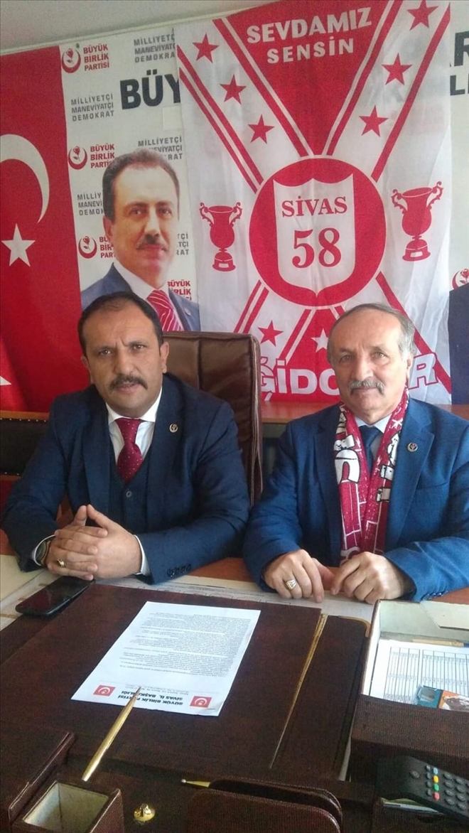 SİVASSPOR´A DESTEK ÇAĞRISI