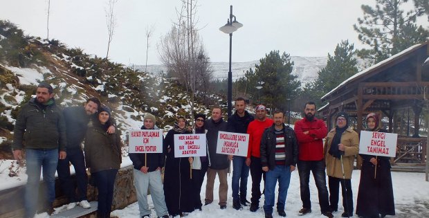 ENGELLİLER İÇİN YÜRÜDÜLER