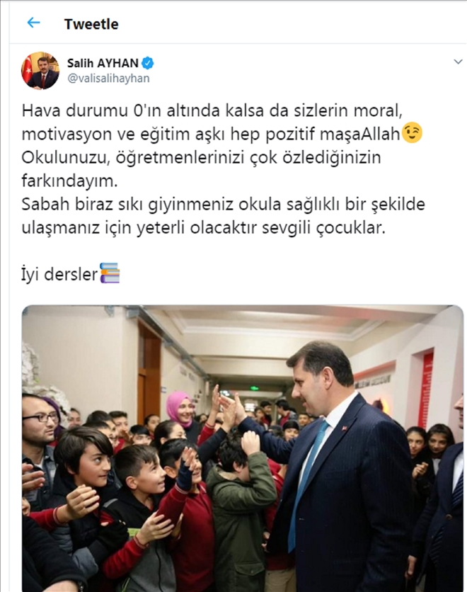 ÖĞRENCİLERDEN GÜLÜMSETİCİ TATİL MESAJLARI
