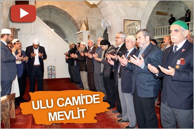 ULU CAMİ´DE MEVLİT