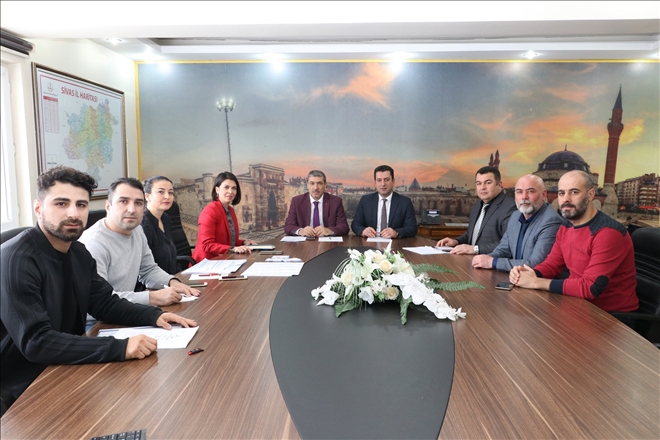 "SPOR SİVAS" PROJESİ DEĞERLENDİRİLDİ