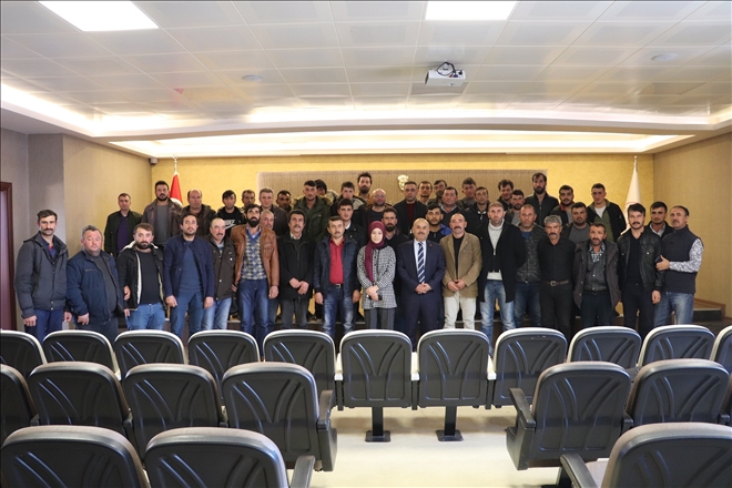 104 SAAT EĞİTİM VERİLDİ