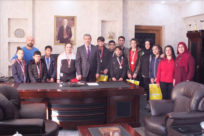 DERECELİ JUDOCULARDAN TUNÇ´A ZİYARET