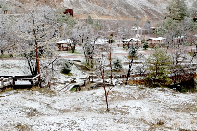MART AYINDA KAR YAĞDI (VİDEO)