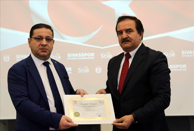 ÇAĞLAYAN´A TEŞEKKÜR ETTİ