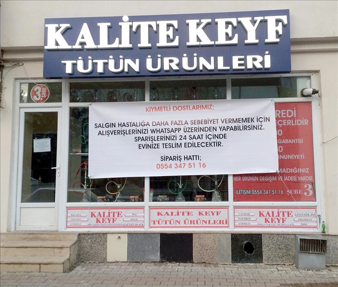 ESNAFTAN KORONA TEDBİRİ