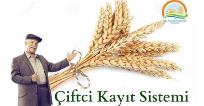 ÇİFTÇİ KAYIT SİSTEMİ BİLGİLENDİRMESİ