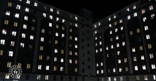 KARANTİDAKİ ÖĞRENCİLERDEN ALKIŞLI DESTEK (VİDEO)