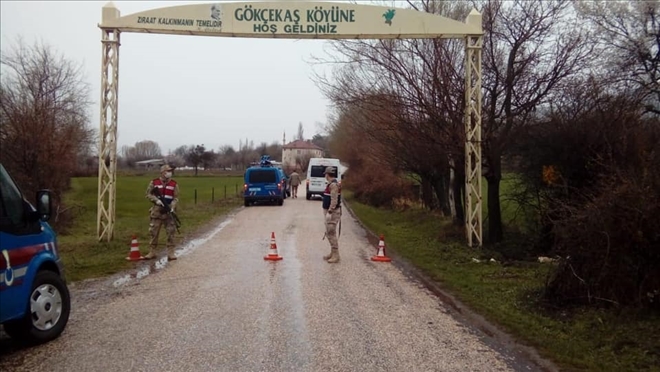 5 KÖY KARANTİNAYA ALINDI