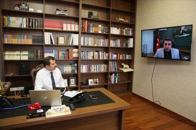 İL MÜDÜRLERİ İLE VİDEO KONFERANS
