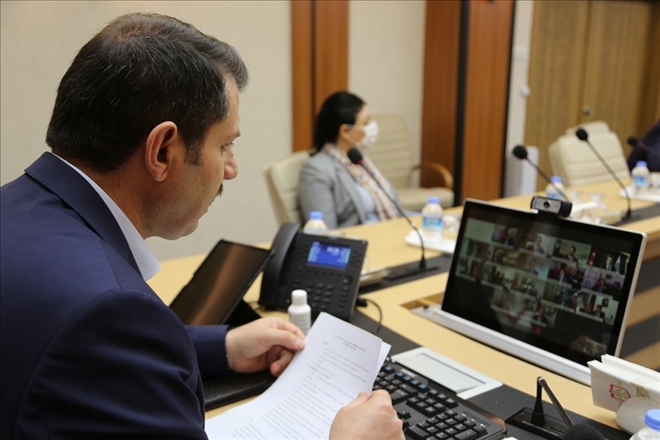 KAYMAKAMLAR TOPLANTISI VKS ÜZERİNDEN YAPILDI