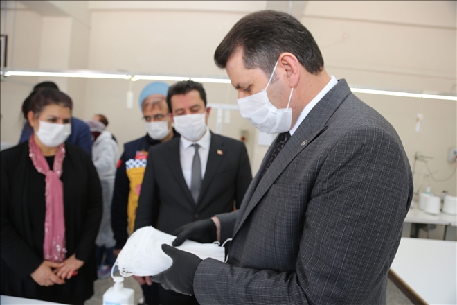 1,5 MİLYON MASKE ÜRETİLECEK