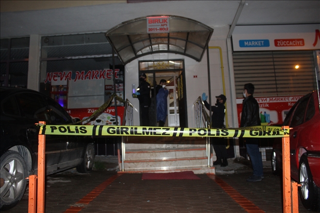 3 KATLI APARTMAN KARANTİNAYA ALINDI (VİDEO)