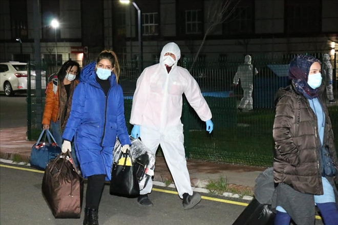 337 KİŞİ KYK YURDUNA YERLEŞTİRİLDİ (VİDEO)