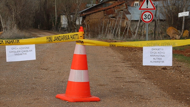 1 KÖYDE VE 4 MEZRADA KARANTİNA KALDIRILDI ( VİDEO)