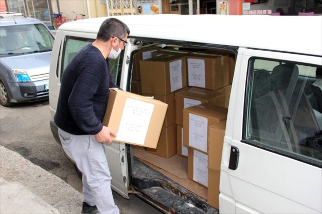 100 AİLEYE RAMAZAN YARDIMI