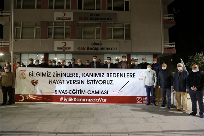 "KAN BAĞIŞINA DESTEK BEKLİYORUZ"