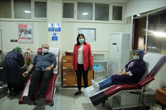 AK PARTİ´DEN KAN BAĞIŞI