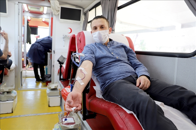 KAN BAĞIŞI KAMPANYASINA DESTEK