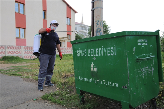 İLAÇLAMA ÇALIŞMALARI BAŞLATILDI