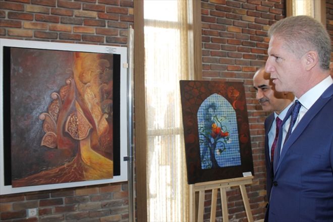 SELÇUKLU MEDENİYETİNİN İZLERİ, RESİMLERE AKTARILDI