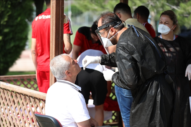 SİVASSPOR 8.KEZ KORONA TESTİNDEN GEÇTİ