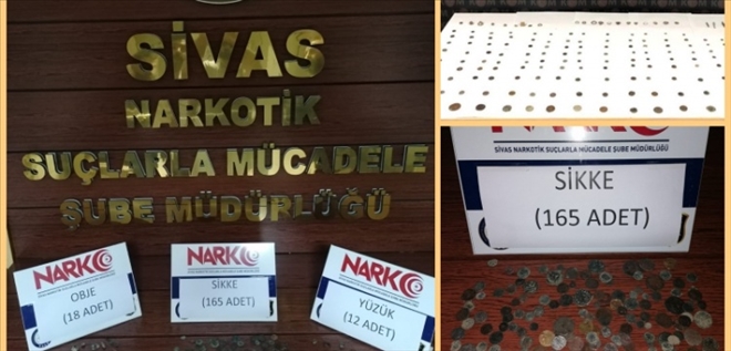 195 PARÇA TARİHİ ESER ELE GEÇİRİLDİ