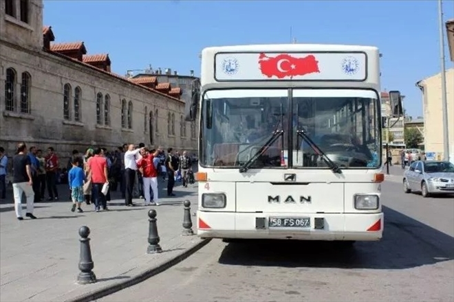KURBAN PAZARINA ÜCRETSİZ OTOBÜS