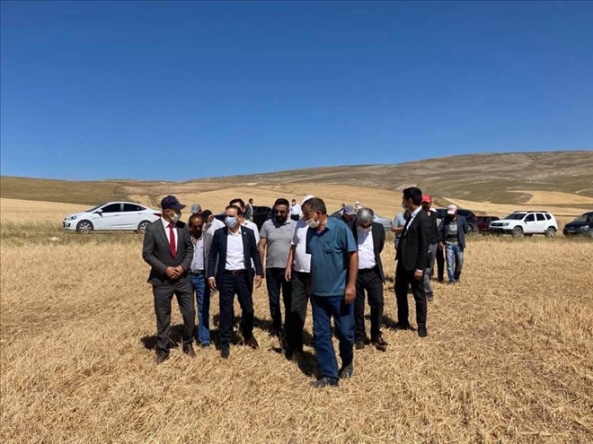 MHP MİLLETVEKİLİ ÖZYÜREK, ÇİFTÇİLERLE BULUŞTU