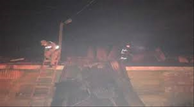 ULAŞ´TA SAMANLIK YANGINI