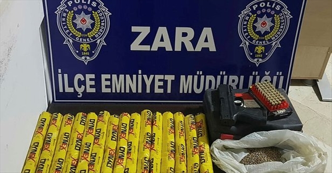 DİNAMİT LOKUMU ELE GEÇİRİLDİ