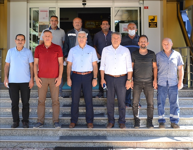 YENİ MÜDÜRE HAYIRLI OLSUN ZİYARETİ