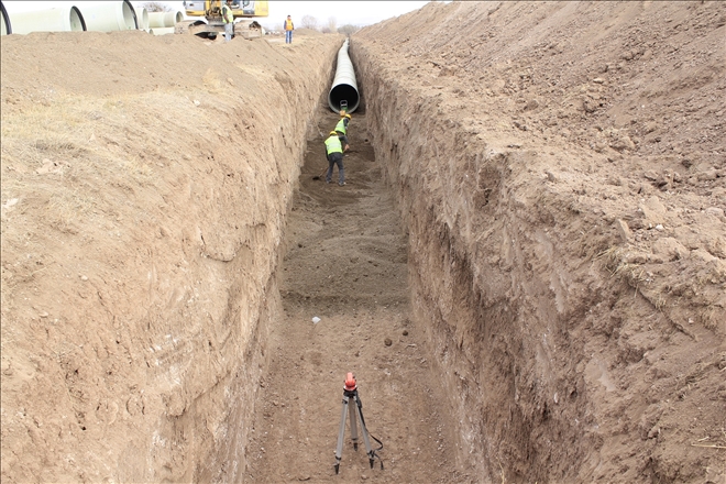 TARIM ARAZİLERİ SUYA KAVUŞACAK