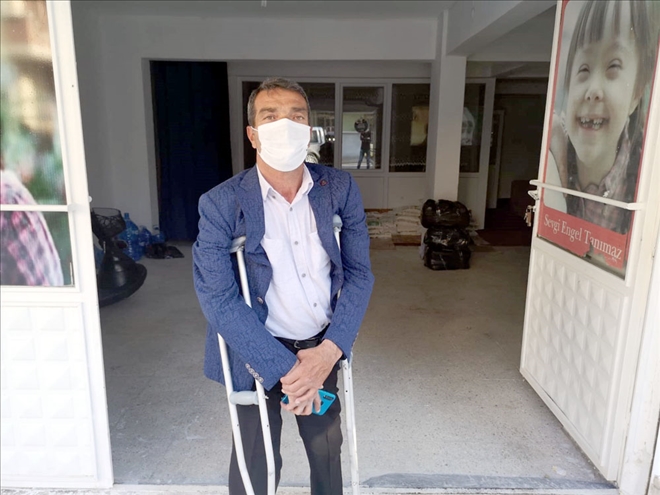 BİN 650 TORBA UN YARDIMI YAPTI