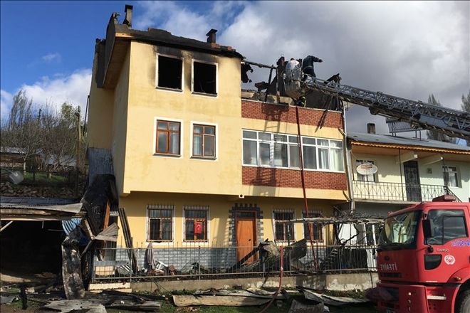 EV YANGINI : 1 ÖLÜ