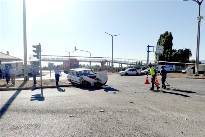 Sivas´ta trafik kazası: 3 yaralı