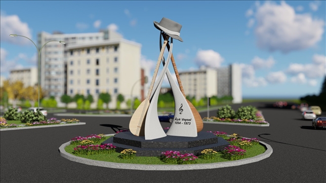 ALİBABA´YA AŞIK VEYSEL ANITI