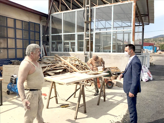 Koyulhisar Kaymakamı Doğan´dan esnaf ziyareti