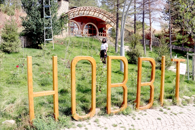 Sivas´ın "Hobbit evleri" pandemi sürecinde ilgi görüyor