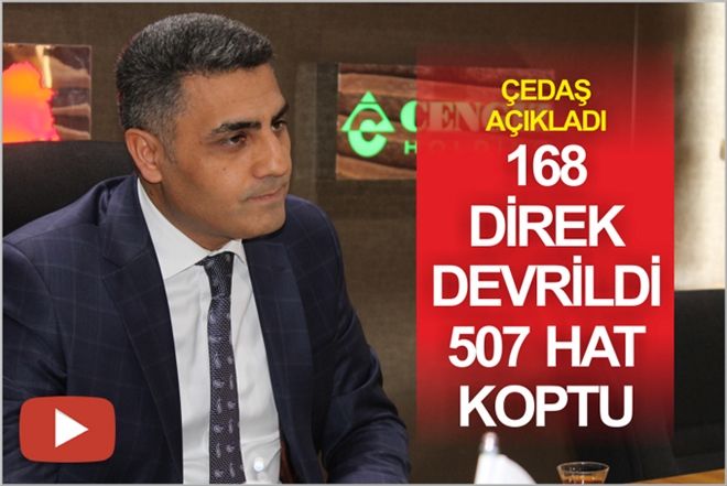 ÇEDAŞ AÇIKLADI: