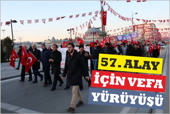 57. ALAY İÇİN VEFA YÜRÜYÜŞÜ