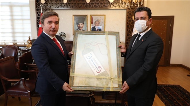 AKSARAY VALİSİNE HAYIRLI OLSUN ZİYARETİ